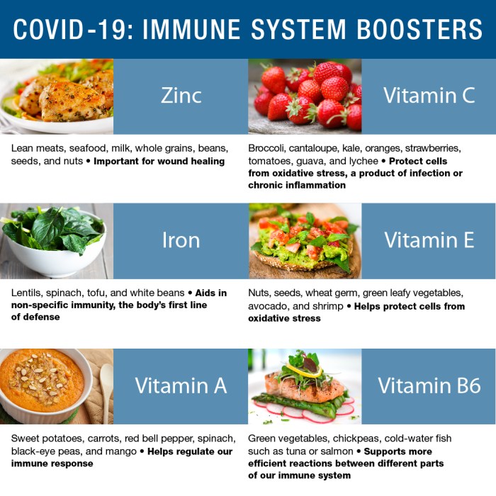 Role of proper nutrition in boosting immune system